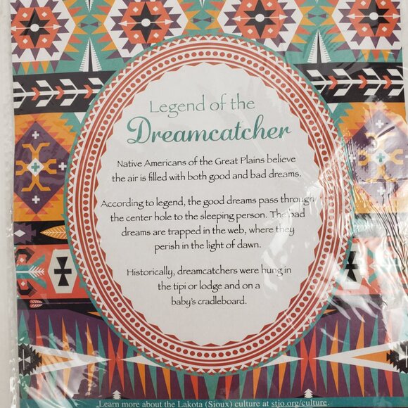 Dreamcatchers Set/2 Feathers Dreams Native American Lakota Sioux Indigenous NWT - Picture 5 of 8